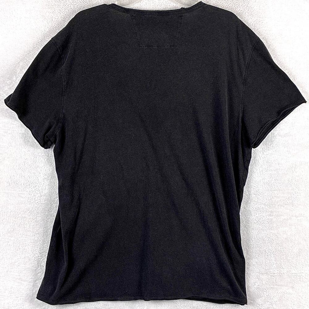 John Varvatos Tshirt Mens XXL Black Skull Luxury Going Out Grunge Indie Y2K - Picture 3 of 8